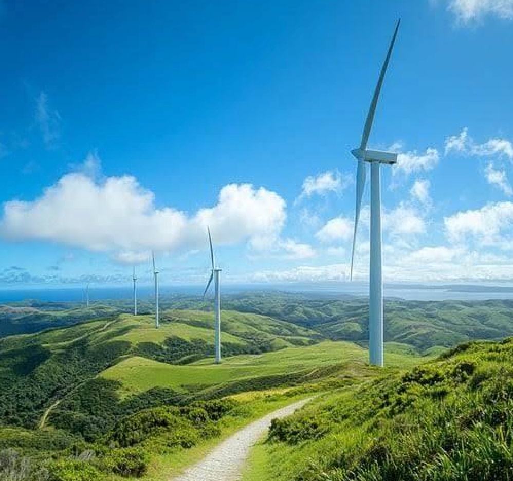 wind turbines